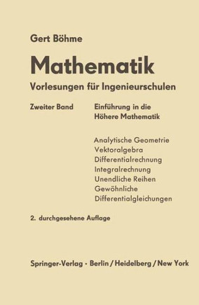 Einf?rung in Die H?here Mathematik
