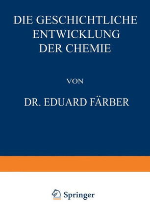 Die Geschichtliche Entwicklung Der Chemie