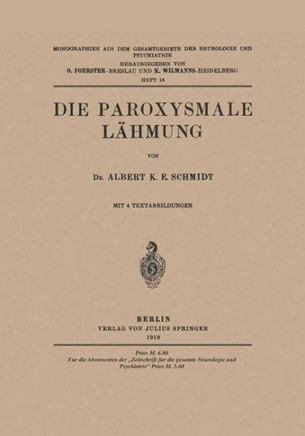 Die Paroxysmale L?hmung