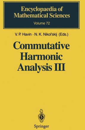 Commutative Harmonic Analysis III: Generalized Functions. Application