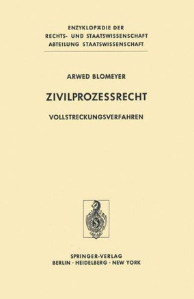 Zivilproze?recht: Vollstreckungsverfahren