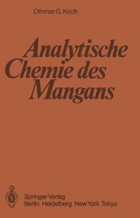 Analytische Chemie Des Mangans