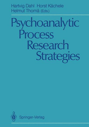 Psychoanalytic Process Research Strategies