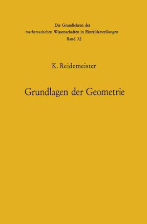 Vorlesungen ?ber Grundlagen Der Geometrie