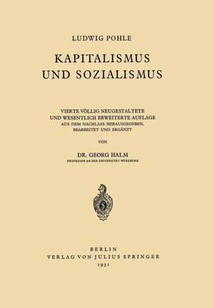 Kapitalismus Und Sozialismus