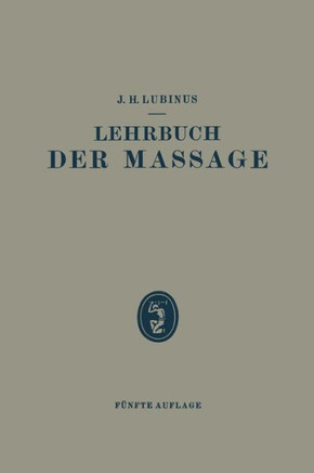 Lehrbuch Der Massage