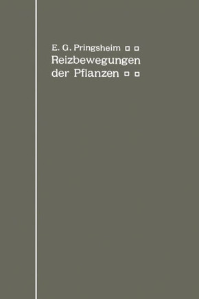 Die Reizbewegungen Der Pflanzen
