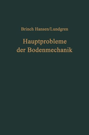 Hauptprobleme Der Bodenmechanik