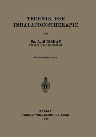 Technik Der Inhalationstherapie