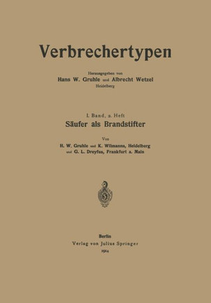 S?ufer ALS Brandstifter