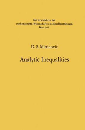 Analytic Inequalities