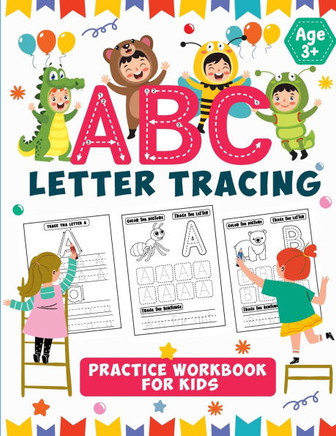 ABC Letter Tracing Book for Kids Tracing Worksheet: Ages 3-5 - Large Print