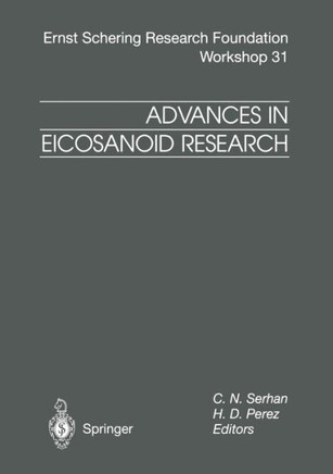 Advances in Eicosanoid Research