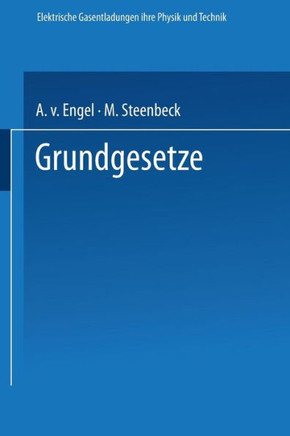 Elektrische Gasentladungen: Ihre Physik Und Technik