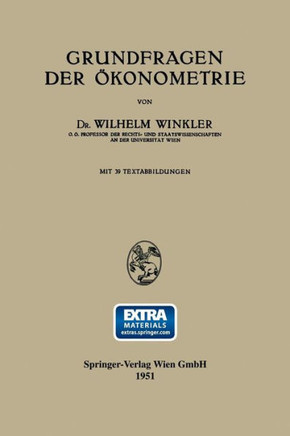 Grundfragen Der ?konometrie