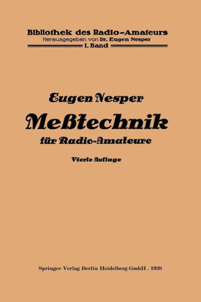 Me?technik F?r Radio-Amateure