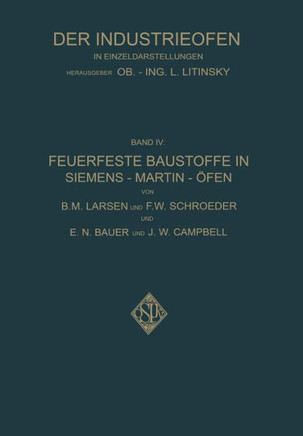 Feuerfeste Baustoffe in Siemens-Martin-?fen