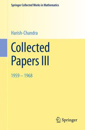Collected Papers III: 1959 - 1968