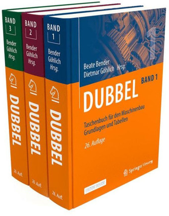 Dubbel Taschenbuch F?r Den Maschinenbau Set 1-3
