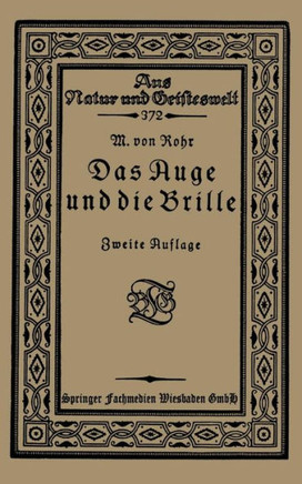 Das Auge Und Die Brille