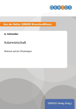 Solarwirtschaft: Weltweit auf der ?berholspur