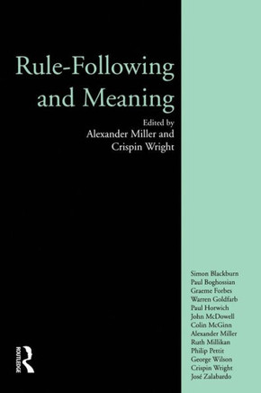 Rule-Following and Meaning