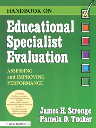 Handbook on Educational Specialist Evaluation [With CDROM]