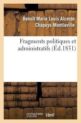 Fragmens Politiques Et Administratifs