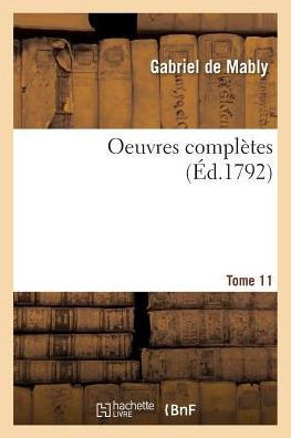 Oeuvres Compl??es Tome 11
