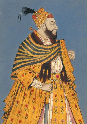 Carnet Lign??Lign??Notable Indien, Miniature 18e