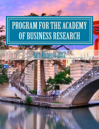 Program for the Academy of Business Research: Atlantic City 2017