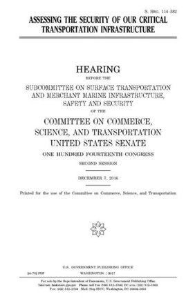 Assessing the security of our critical transportation infrastructure