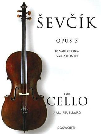 Sevcik for Cello, Opus 3: 40 Variations