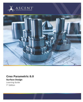 Creo Parametric 8.0: Surface Design