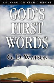 God's First Words
