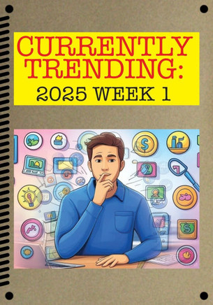 Currently Trending (Softcover): 2025 Week 01