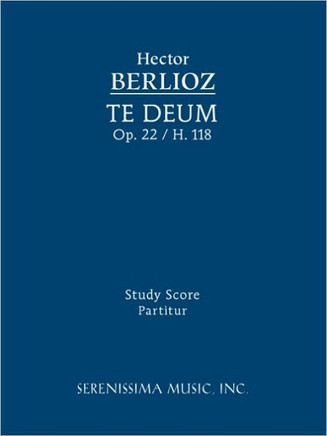 Te Deum, Op.22 / H 118: Study score
