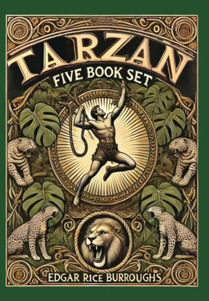 Tarzan 5 Book Set (Collector's Edition) (Laminated Hardback with Jacket): Tarzan of the Apes, The Return of Tarzan, The Beasts of Tarzan, The Son of T