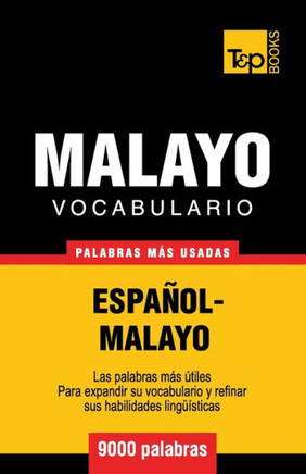 Vocabulario espa??l-malayo - 9000 palabras m?? usadas