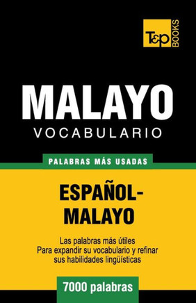 Vocabulario espa??l-malayo - 7000 palabras m?? usadas