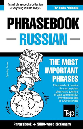 English-Russian phrasebook and 3000-word topical vocabulary