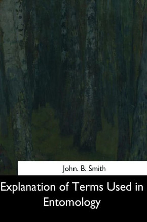 Explanation Of Terms Used In Entomology