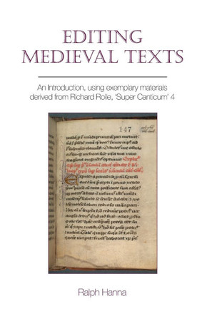 Editing Medieval Texts