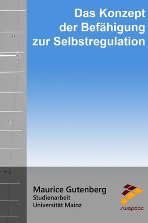 Das Konzept der Bef?higung zur Selbstregulation