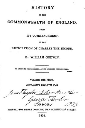 History of the Commonwealth of England, from Its Commencement to the Restoration of Charles The Second