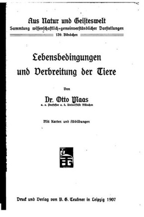 Lebensbedingungen und Verbreitung der Tiere