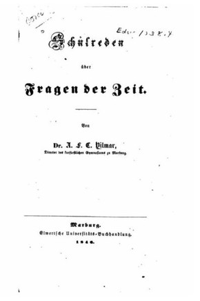 Schulreden ?ber Fragen der Zeit