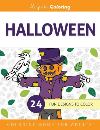 Halloween Coloring Book for Grown-Ups