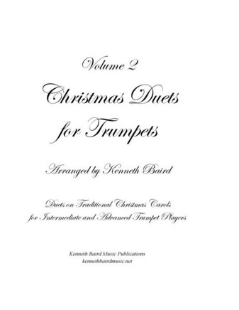 Christmas Duets, Volume 2, for Trumpets