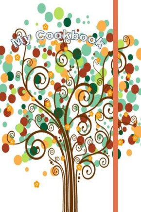 My Cookbook: Tree Abstract Recipes & Notes Cookbook (18)